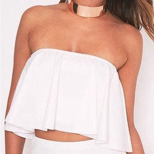 flowy bandeau top
